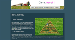 Desktop Screenshot of dieta.jecool.net